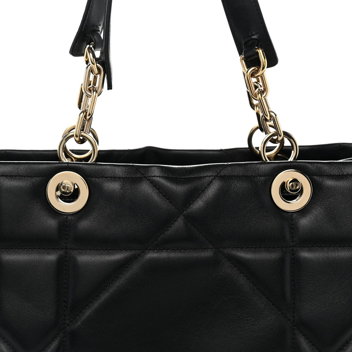 Medium Calfskin Tote Bag - Black