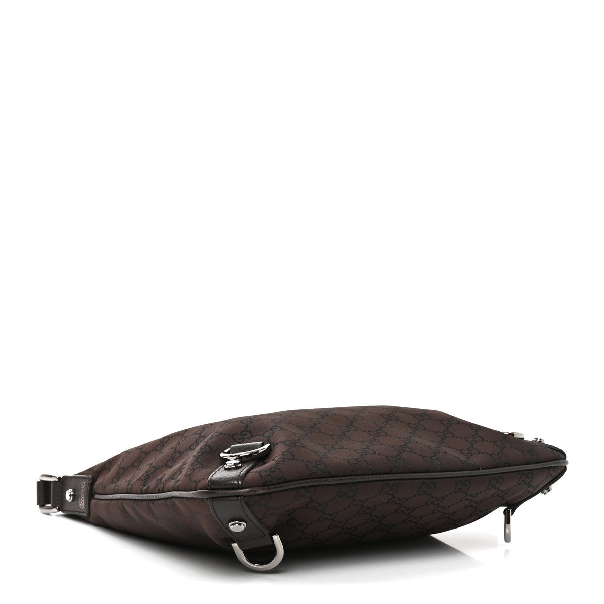 Nylon Handbag - Brown