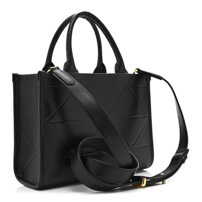 Mini Calfskin Tote Bag - Black