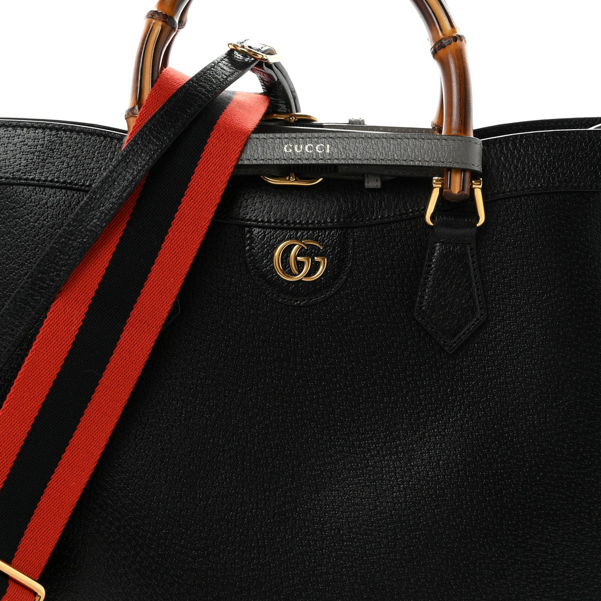 Medium Calfskin Tote Bag - Red