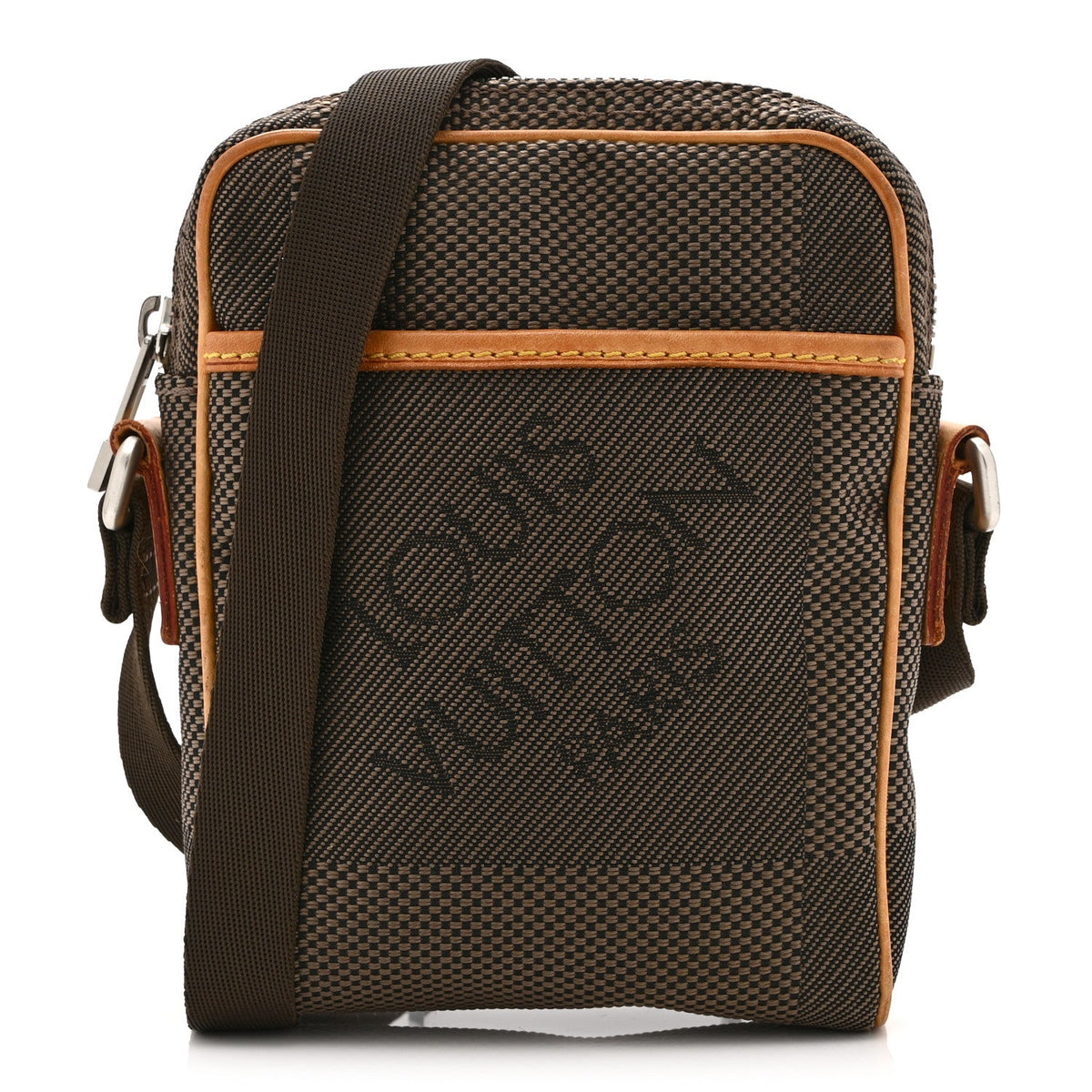 Damier Geant Citadin Messenger Terre Handbag