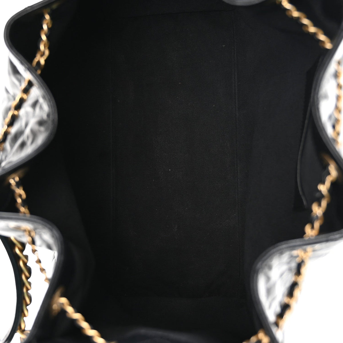 Medium Quilted Calfskin Handbag - Black