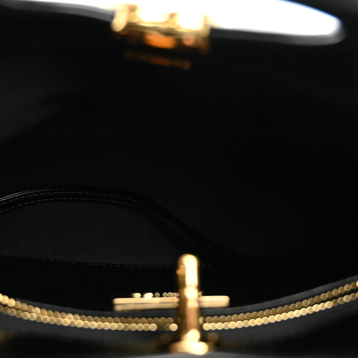 Mini Lambskin Handbag - Beige