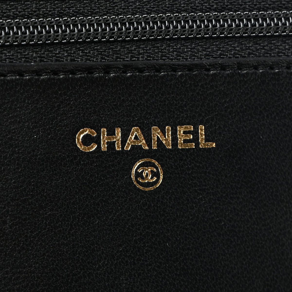 Quilted Lambskin Wallet Bag - Black