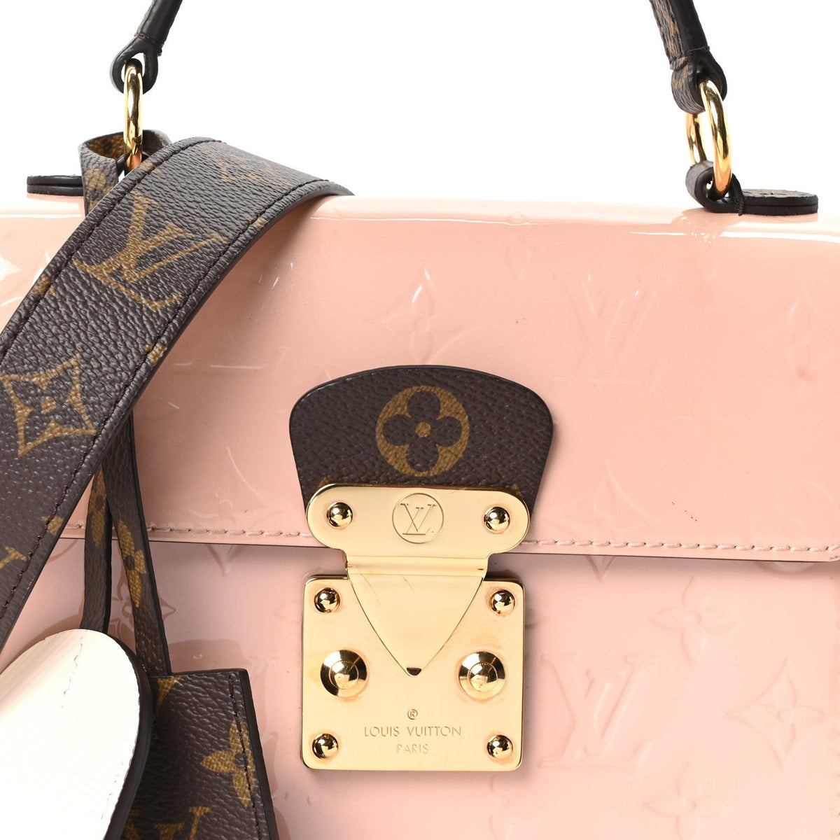 Vernis Epi Monogram Spring Street Rose B Handbag