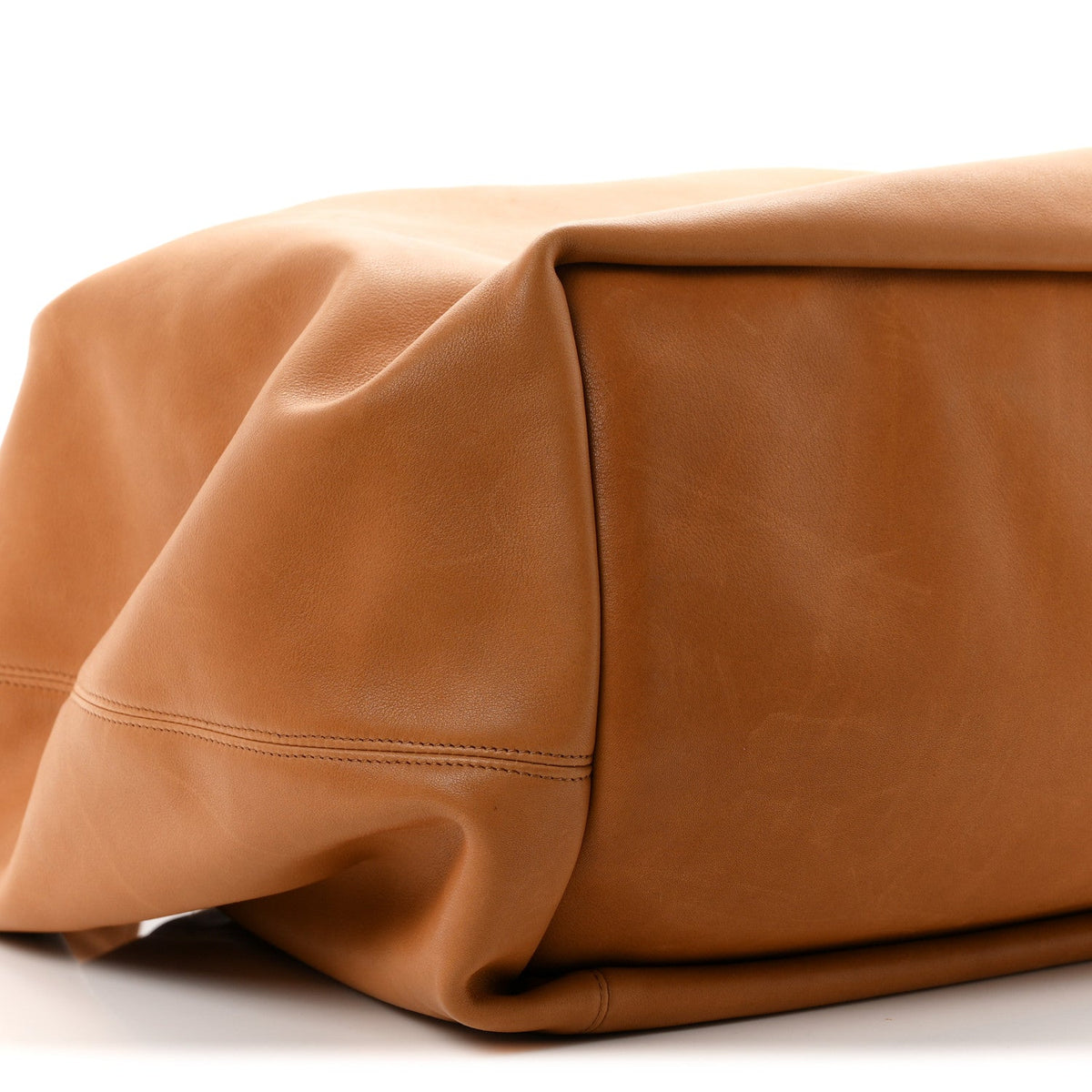 Nappa Handbag - Tan