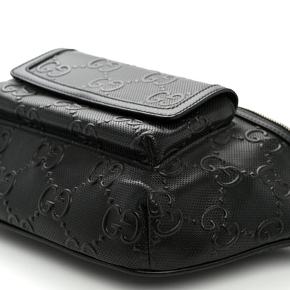 Calfskin Belt Bag - Black