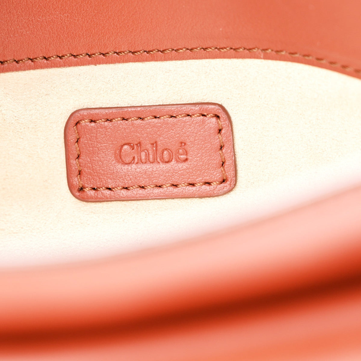 Mini Calfskin Crossbody Bag - Brown