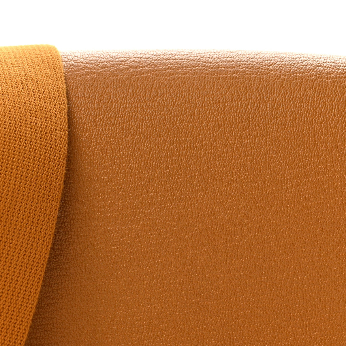 Chevre Mysore Geta Caramel Handbag
