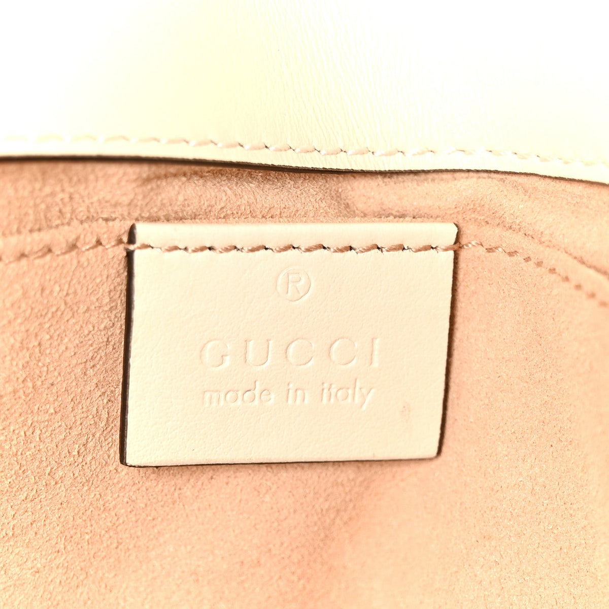 Mini Calfskin Shoulder Bag - White