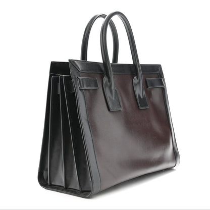 Small Calfskin Handbag - Black