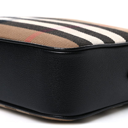Large Calfskin Crossbody Bag - Black