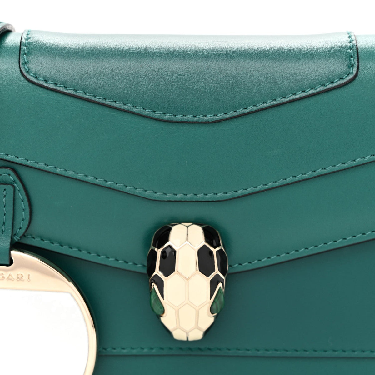 Calfskin Crossbody Bag - Green