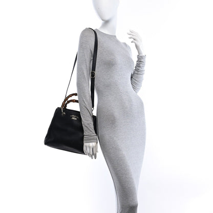 Small Calfskin Tote Bag - Black