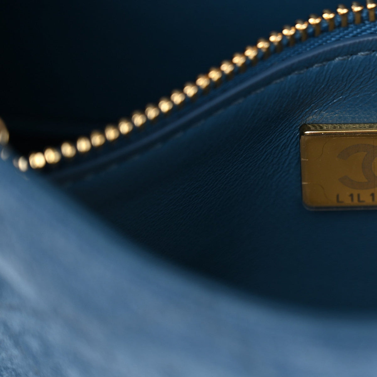 Mini Calfskin Suede Flap Shoulder Bag - Blue