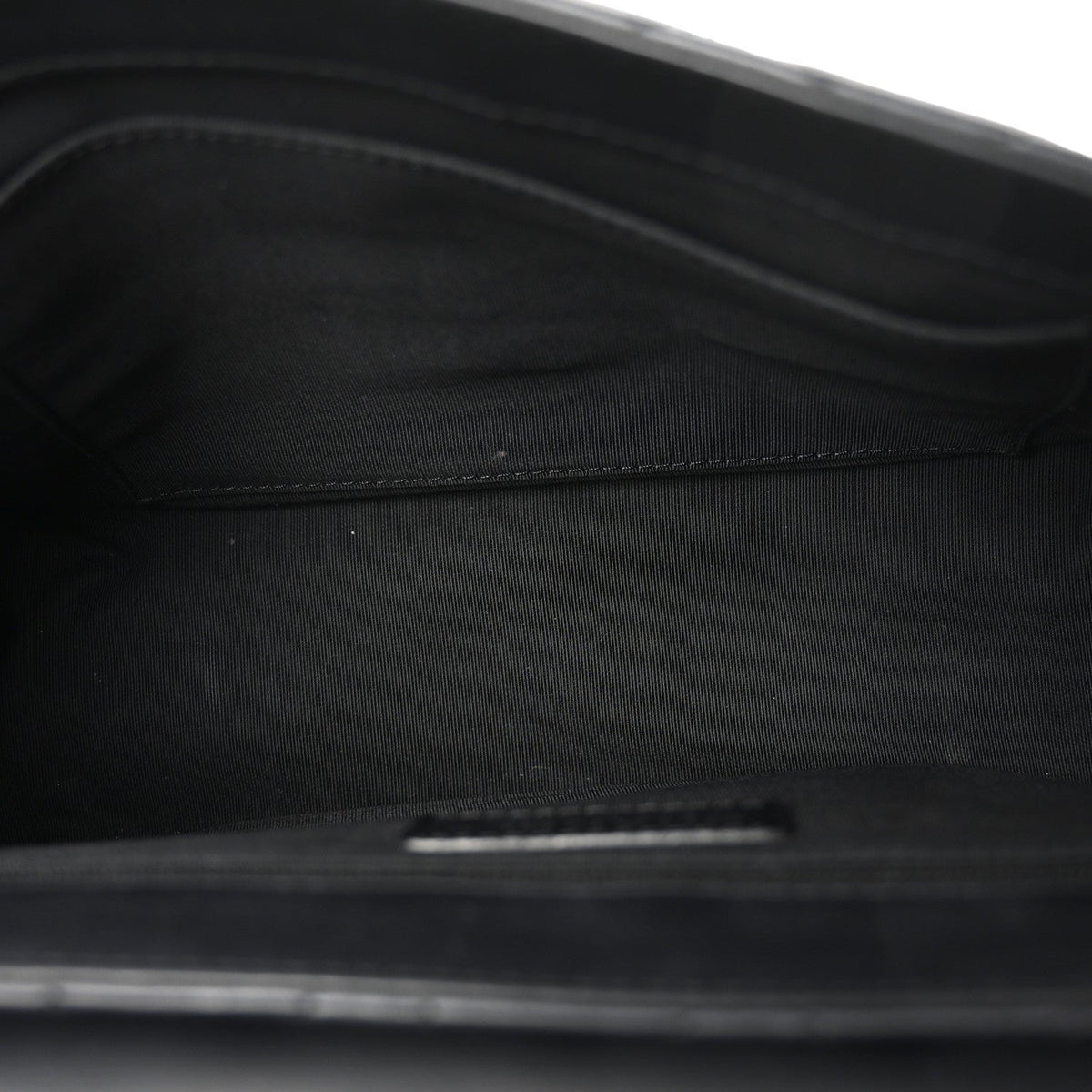 Medium Quilted Calfskin Flap Shoulder Bag - Black