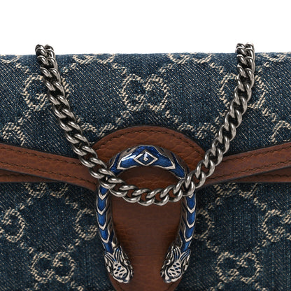 Mini Calfskin Shoulder Bag - Blue