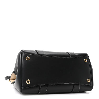 Calfskin Handbag - Black