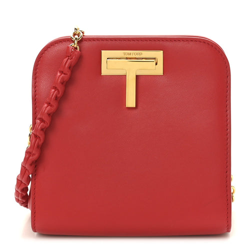 Calfskin Handbag - Red