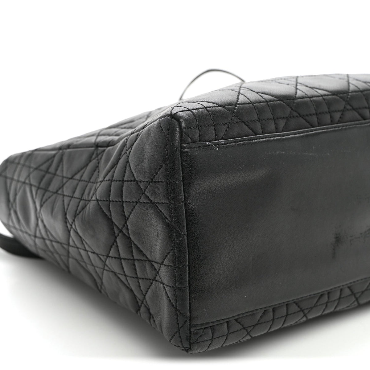 Medium Lambskin Handbag - Black