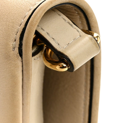 Calfskin Shoulder Bag - White