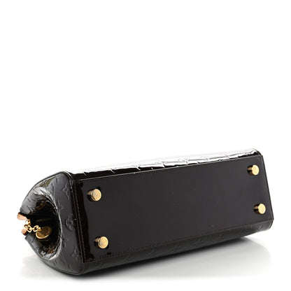Vernis Brea Mm Amarante Handbag