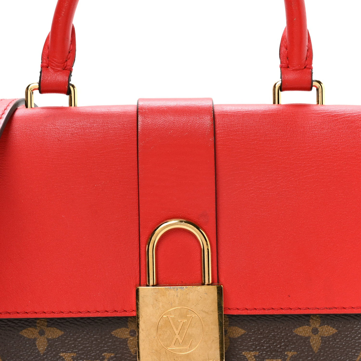 Monogram Locky Bb Coquelicot Handbag