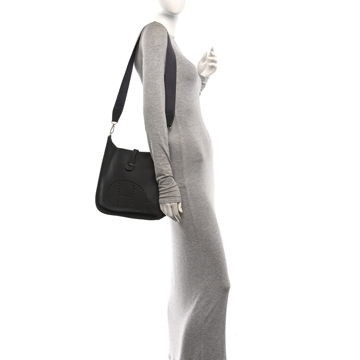 Taurillon Clemence Evelyne Iii Pm Graphi Handbag