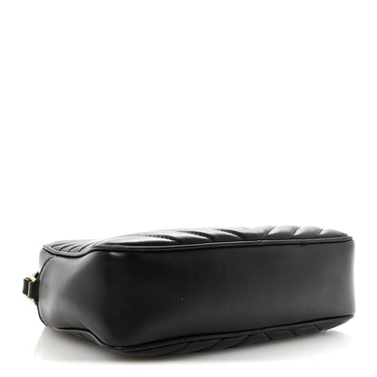 Calfskin Crossbody Bag - Black