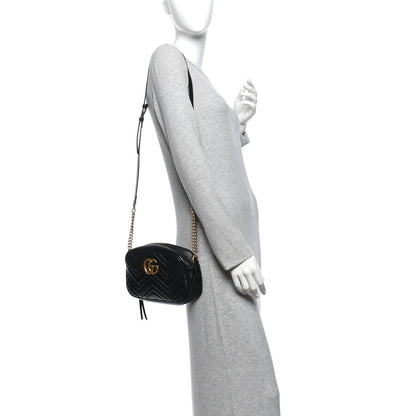 Small Calfskin Shoulder Bag - Black