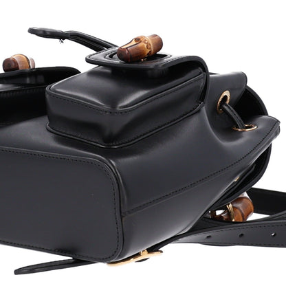 Calfskin Backpack - Black