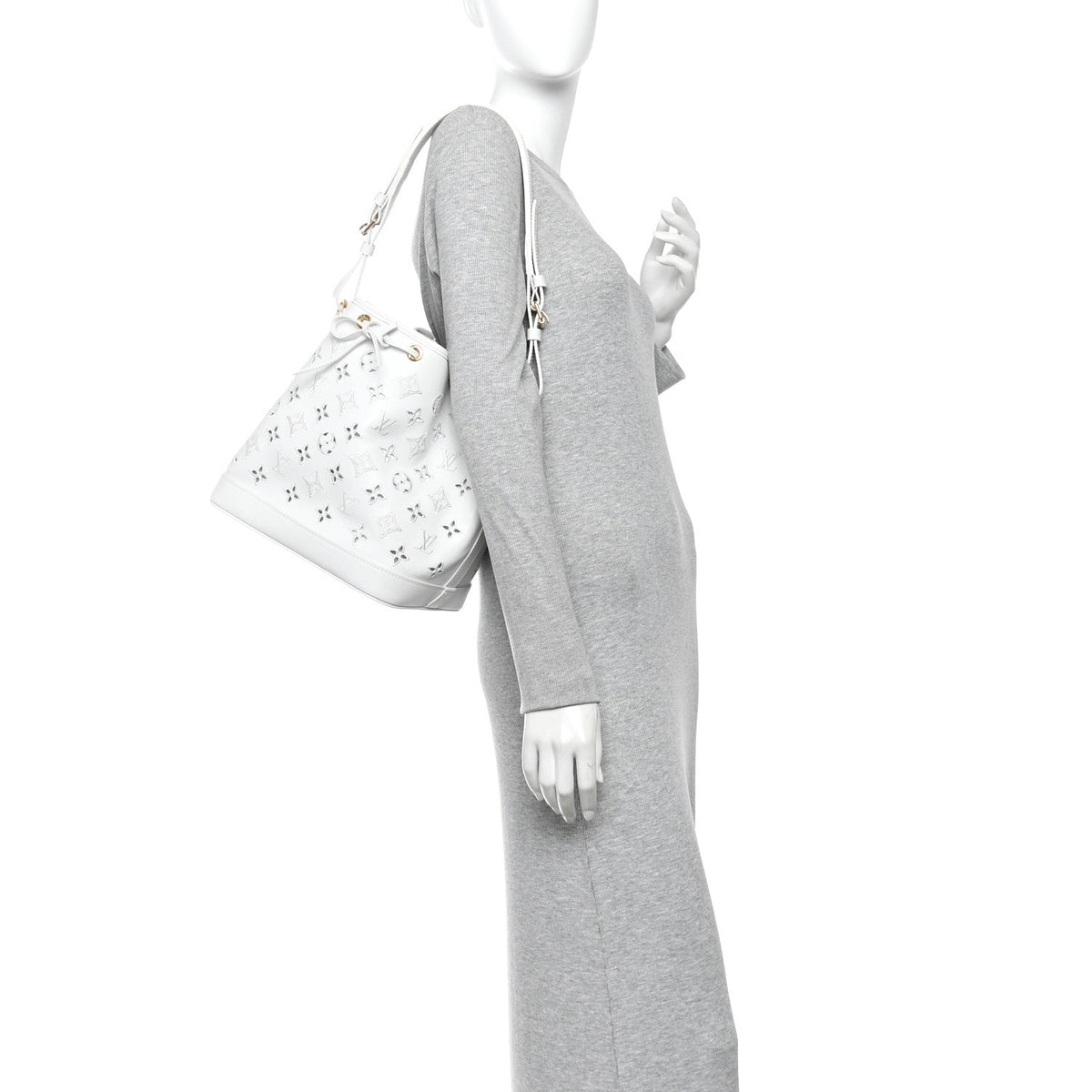 Calfskin Handbag - White