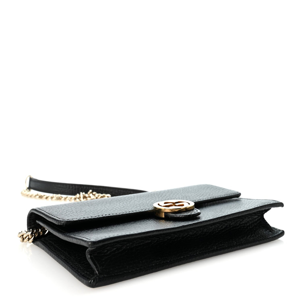Calfskin Wallet Bag - Black
