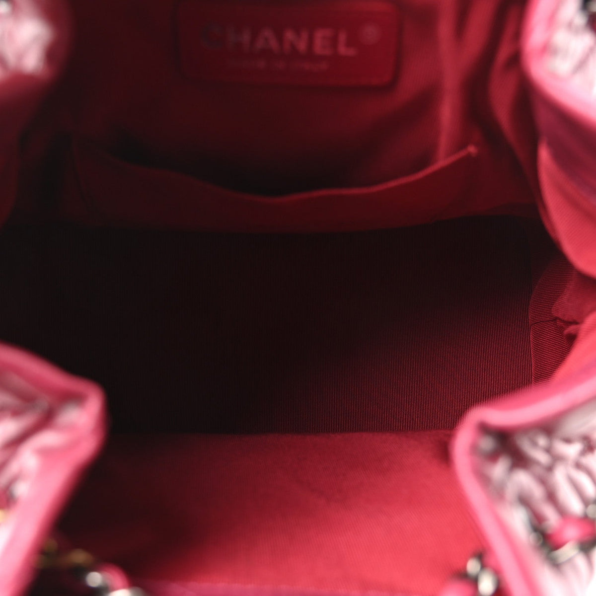 Small Quilted Calfskin Backpack - Pink