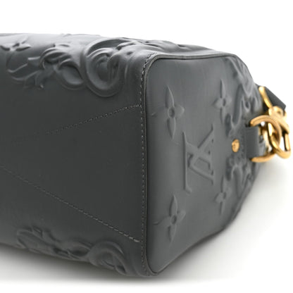 Calfskin Duffel Bag - Grey