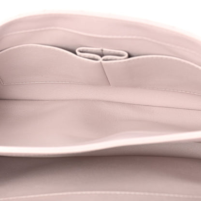 Medium Quilted Lambskin Flap Shoulder Bag - Pink