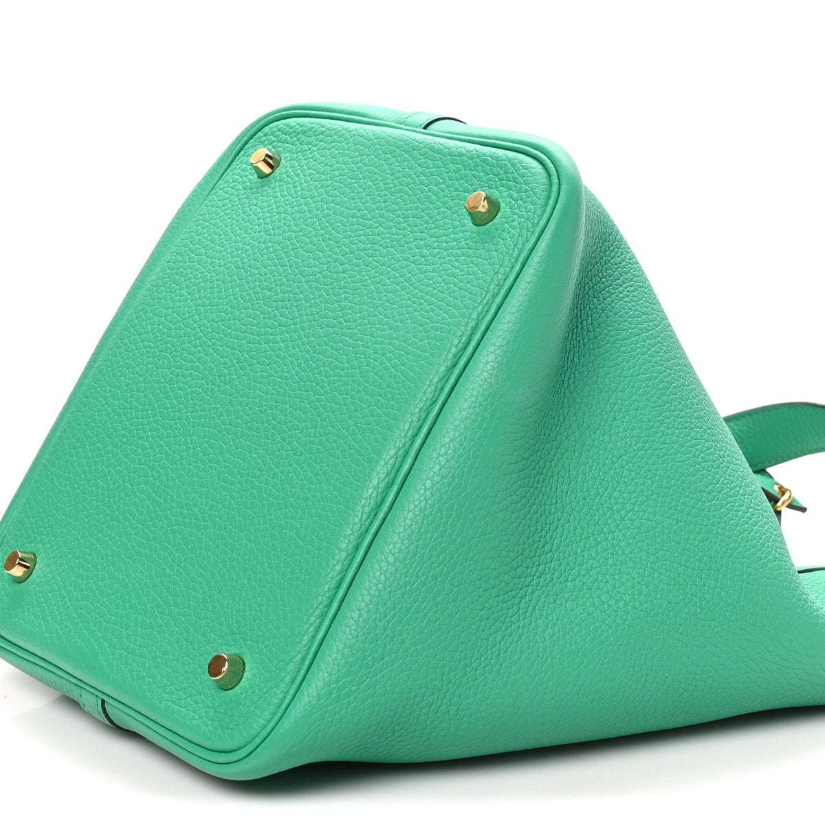 Taurillon Clemence Picotin Lock Mm Menth Handbag