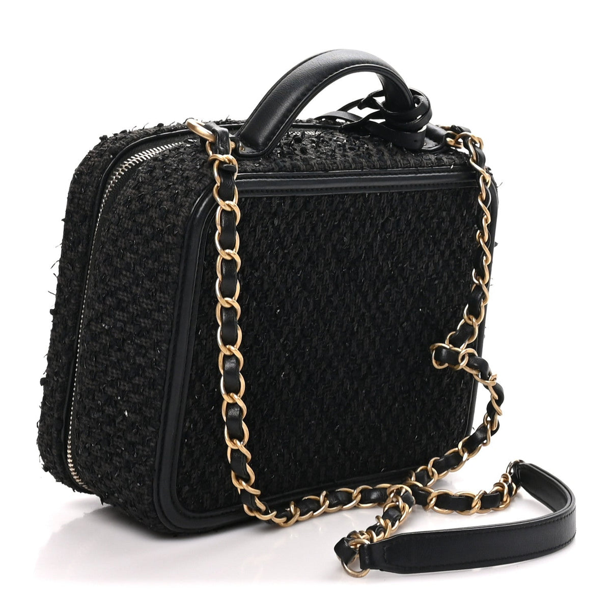 Medium Quilted Handbag - Black