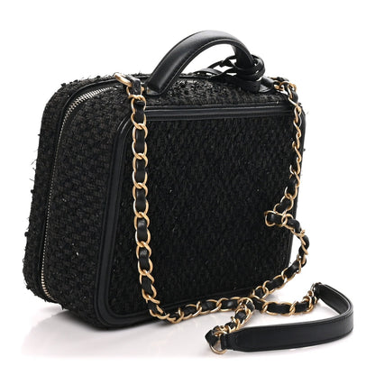 Medium Quilted Handbag - Black