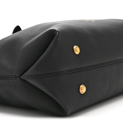 Calfskin Handbag - Black