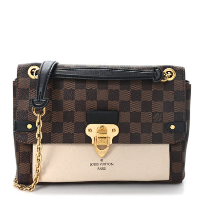 Damier Ebene Vavin Pm Creme Handbag