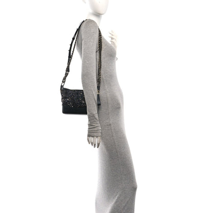 Small Calfskin Hobo Bag - Black
