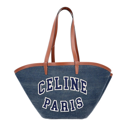 Large Calfskin Tote Bag - Blue