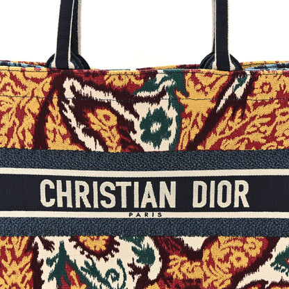 Medium Canvas Tote Bag - Red