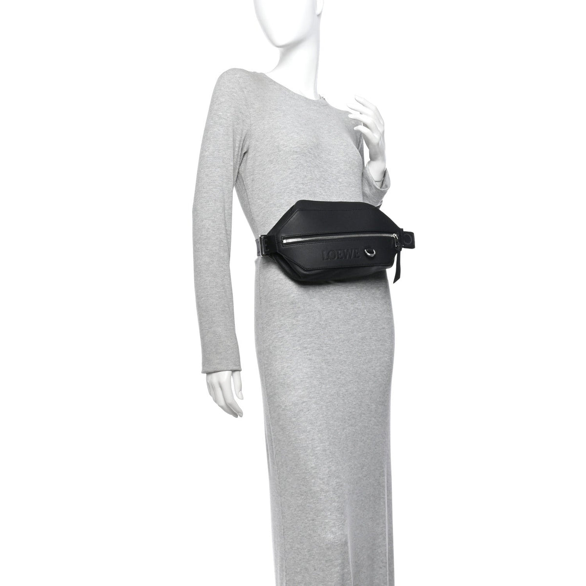Calfskin Handbag - Black