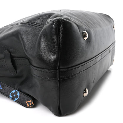 Lambskin Handbag - Black