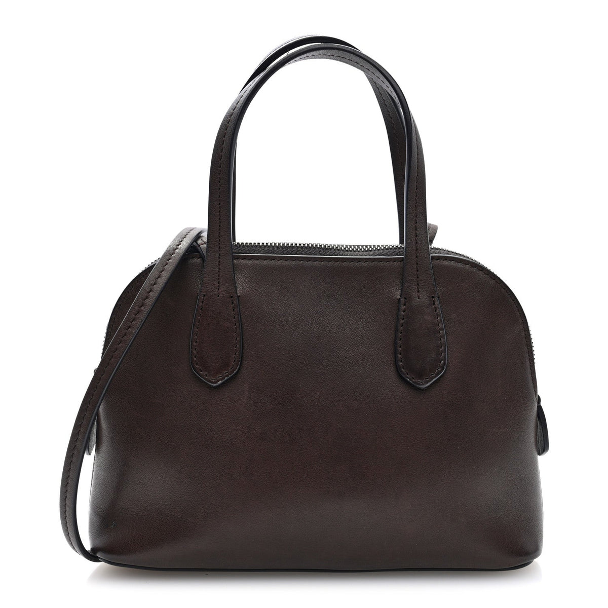 Calfskin Shoulder Bag - Grey
