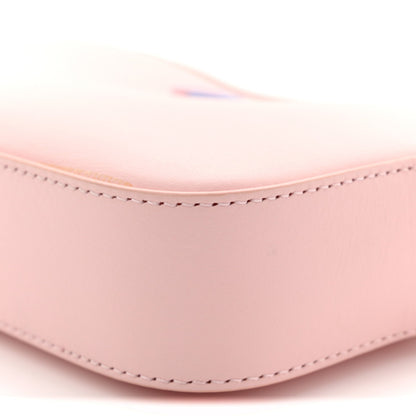 Mini Calfskin Shoulder Bag - Pink
