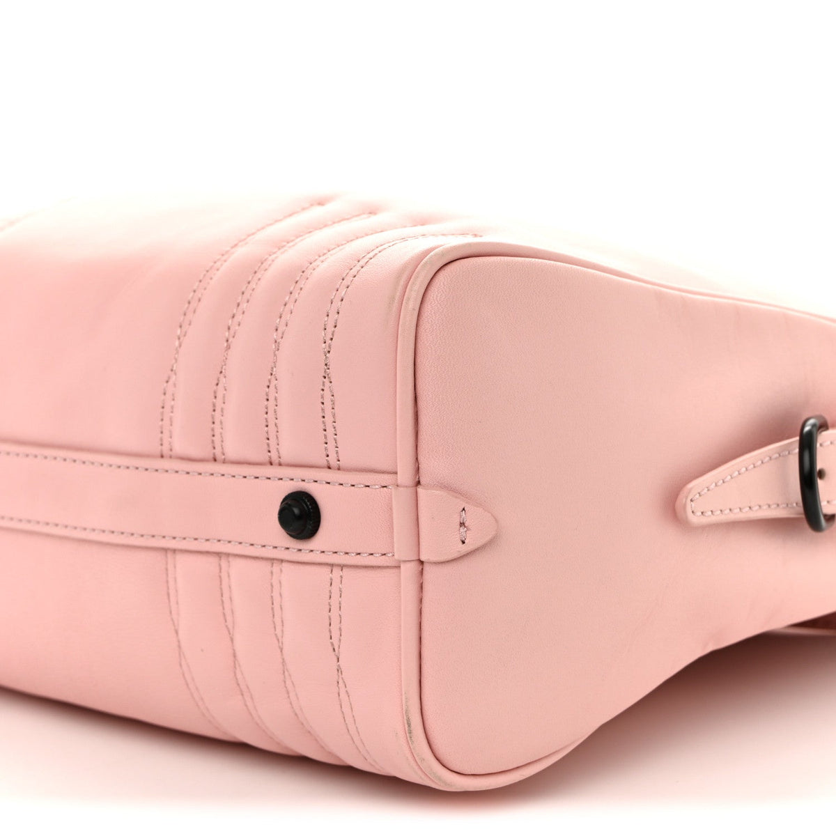 Small Calfskin Satchel Bag - Pink