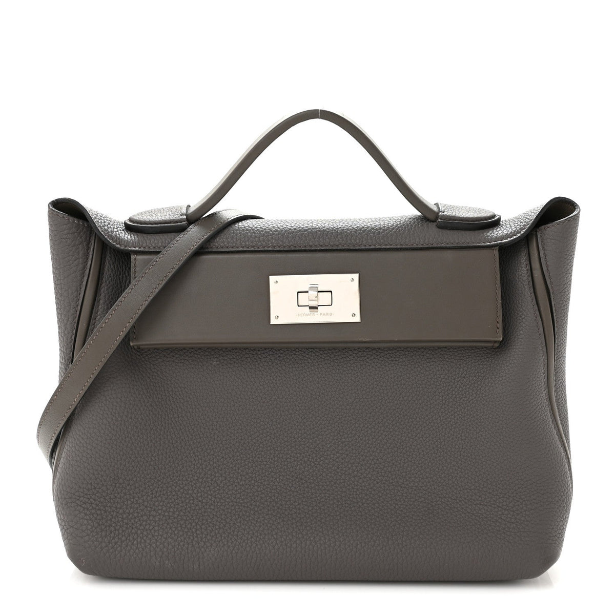 Togo Swift / 29 Gris Asphalte Handbag